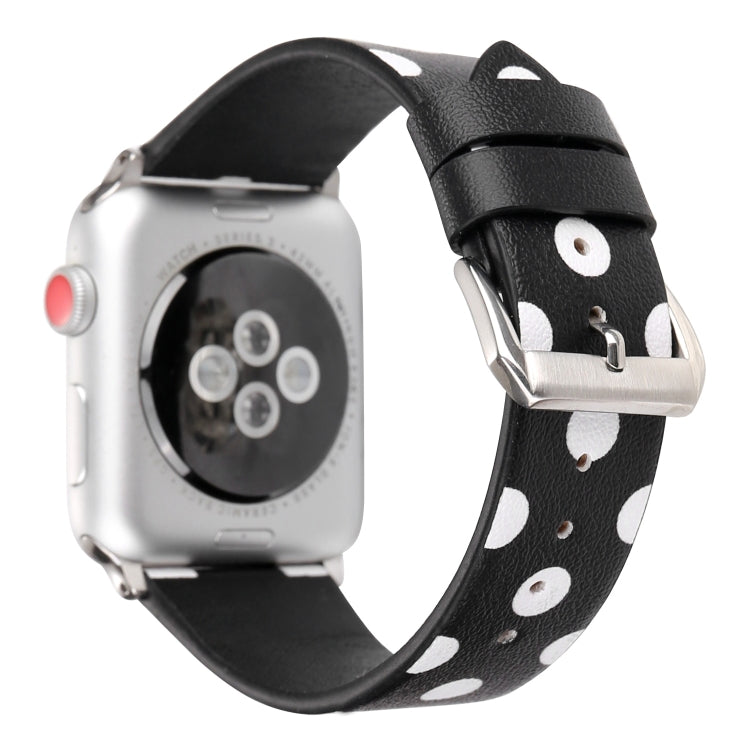 時尚點點系列錶帶，適用於 Apple Watch Series 6 & SE & 5 & 4 40mm / 3 & 2 & 1 38mm，Apple Watch Series 7 41mm / 6 & SE & 5 & 4 40mm / 3 & 2 & 1 38mm，Apple Watch Series 8&7 41mm / SE 2&6&SE&5&4 40mm / 3&2&1 38mm