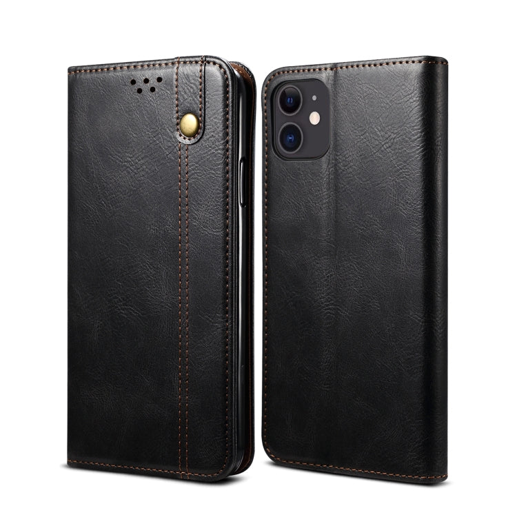 Simple Wax Crazy Horse Texture Horizontal Flip Leather Case with Card Slots & Wallet, For iPhone 11, For iPhone 11 Pro, For iPhone 11 Pro Max, For iPhone 12 mini, For iPhone 12 / 12 Pro, For iPhone 12 Pro Max, For iPhone XR, For iPhone XS / X          ...