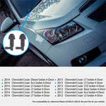 2 PCS Front Windshield Washer Wiper Jet Water Spray Nozzle 94556605 for Chevrolet Cruze 2009-2014, For Chevrolet Cruze 2009-2014