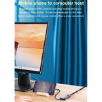 HW-6002 2合1 Type-C / USB-C轉HDMI + VGA轉接器，HW-6002