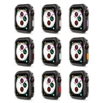 矽膠框保護殼 適用於 Apple Watch Series 6 / 5 / 4 / Watch SE 44mm，適用於 Apple Watch Series 6 / 5 / 4 / Watch SE 44mm