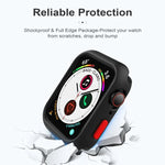 矽膠框保護殼 適用於 Apple Watch Series 6 / 5 / 4 / Watch SE 44mm，適用於 Apple Watch Series 6 / 5 / 4 / Watch SE 44mm