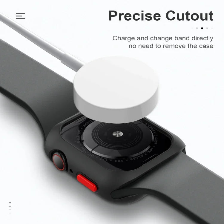 矽膠框保護殼 適用於 Apple Watch Series 6 / 5 / 4 / Watch SE 44mm，適用於 Apple Watch Series 6 / 5 / 4 / Watch SE 44mm