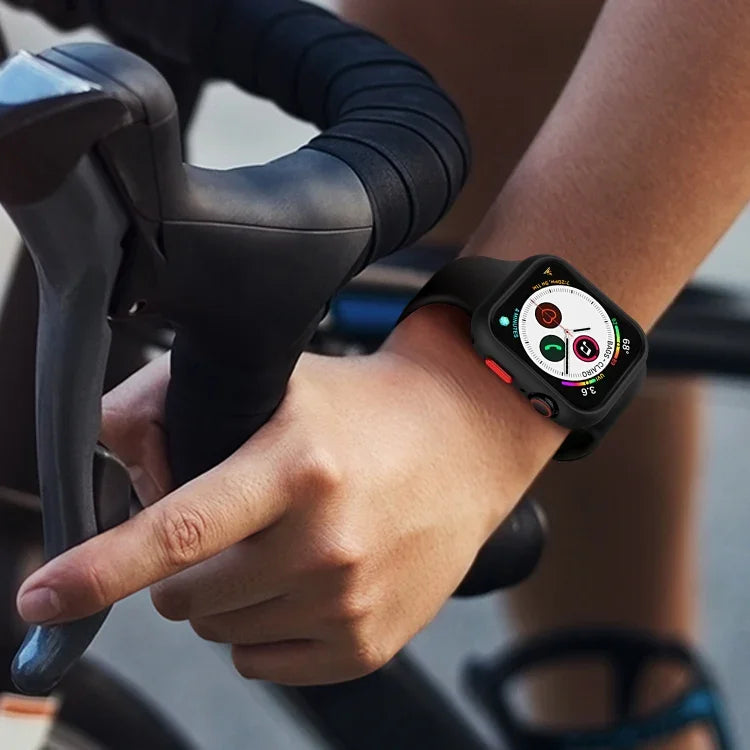 矽膠框保護殼 適用於 Apple Watch Series 6 / 5 / 4 / Watch SE 44mm，適用於 Apple Watch Series 6 / 5 / 4 / Watch SE 44mm