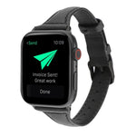 瘋馬紋真皮錶帶，適用於 Apple Watch Series 7 41mm / 6 & SE & 5 & 4 40mm / 3 & 2 & 1 38mm，適用於 Apple Watch Series 8&7 41mm / SE 2&6&SE&5&4 40mm / 3&2&1 38mm