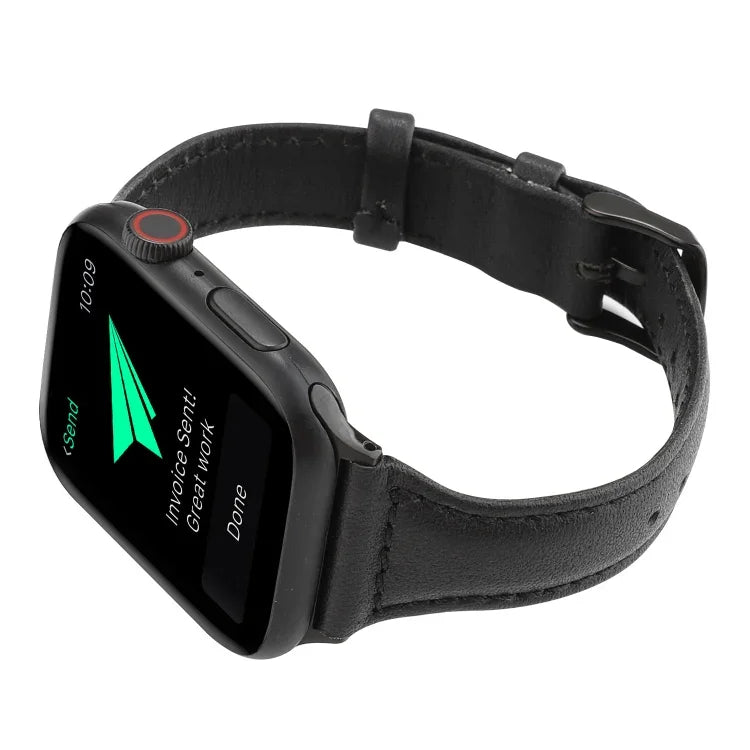 瘋馬紋真皮錶帶，適用於 Apple Watch Series 7 41mm / 6 & SE & 5 & 4 40mm / 3 & 2 & 1 38mm，適用於 Apple Watch Series 8&7 41mm / SE 2&6&SE&5&4 40mm / 3&2&1 38mm