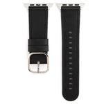現代風格扣環真皮錶帶，適用於 Apple Watch Series 7 41mm / 6 & SE & 5 & 4 40mm / 3 & 2 & 1 38mm，適用於 Apple Watch Series 7 45mm / 6 & SE & 5 & 4 44mm / 3 & 2 & 1 42mm