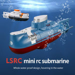LSRC 迷你 USB 充電遙控潛水艇兒童玩具