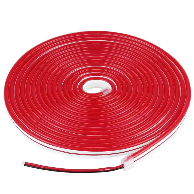 CJ-1206 12V 6A 5m IP65 Waterproof Silicone Neon LED Strip Light, US Plug