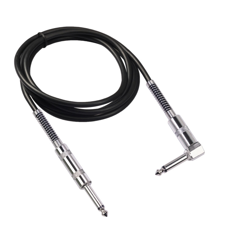 TC048SL 6.35毫米直頭轉彎頭電吉他音頻線，1.8米、3米、6米、10米