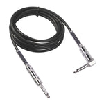 TC048SL 6.35毫米直頭轉彎頭電吉他音頻線，1.8米、3米、6米、10米