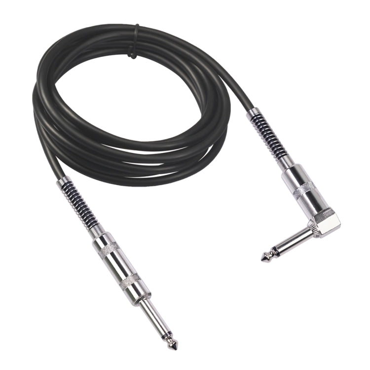 TC048SL 6.35毫米直頭轉彎頭電吉他音頻線，1.8米、3米、6米、10米