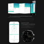 Lokmat MK16 LCD 螢幕 50米防水智慧手錶，支援訊息提醒 / 遠端拍照 / 步行動作監測