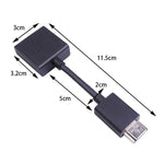 4K HDMI 公對母旋轉鍍金延長線轉接器