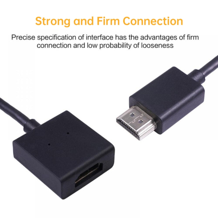 4K HDMI 公對母旋轉鍍金延長線轉接器