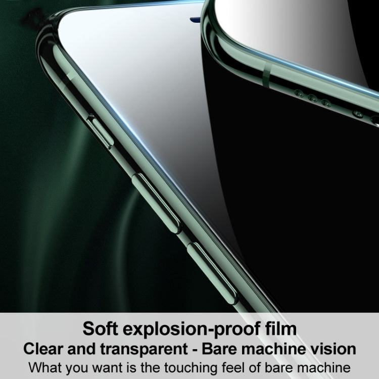 2 片裝 IMAK 0.15mm 曲面全屏保護膜 水凝膜 背面保護膜，適用於 iPhone 12 Pro Max