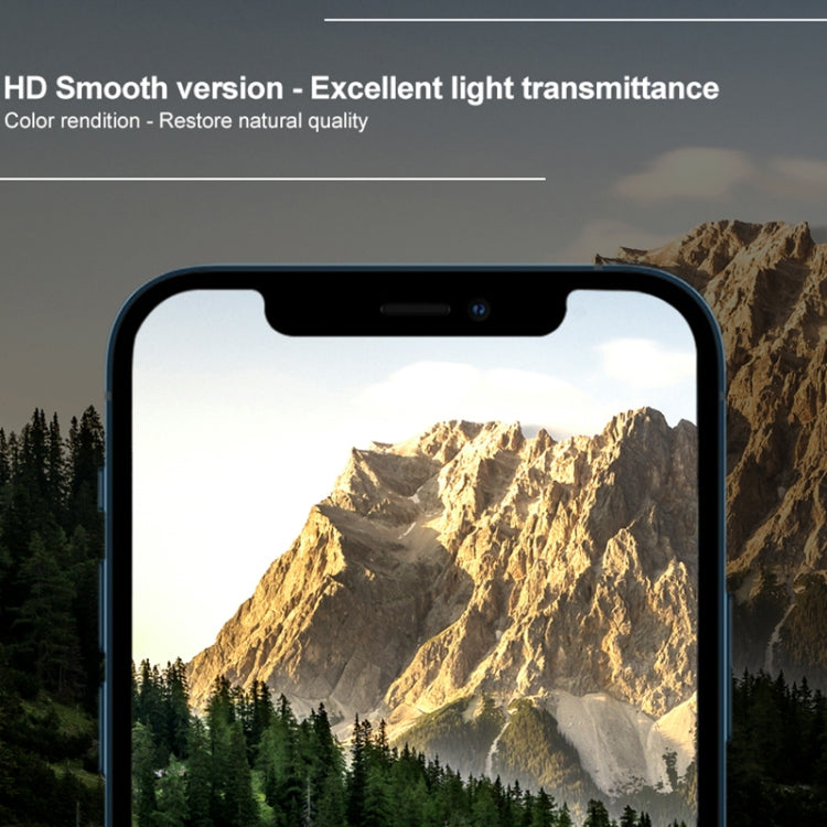 2片IMAK 0.15mm曲面全屏保護水凝膜前保護貼，適用於iPhone 12 Pro Max