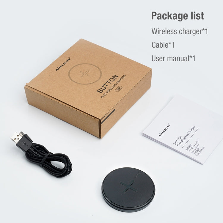 NILLKIN MC026 便攜按鈕快速充電無線充電器