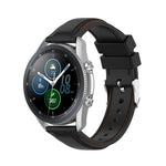 適用於 Samsung Galaxy Watch 3 41mm / Active2 / Active / Gear Sport 20mm 矽膠替換錶帶，適用於 Samsung Galaxy Watch 3 41mm