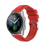 適用於 Samsung Galaxy Watch 3 41mm / Active2 / Active / Gear Sport 20mm 矽膠替換錶帶，適用於 Samsung Galaxy Watch 3 41mm