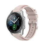 適用於 Samsung Galaxy Watch 3 41mm / Active2 / Active / Gear Sport 20mm 矽膠替換錶帶，適用於 Samsung Galaxy Watch 3 41mm