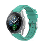 適用於 Samsung Galaxy Watch 3 41mm / Active2 / Active / Gear Sport 20mm 矽膠替換錶帶，適用於 Samsung Galaxy Watch 3 41mm