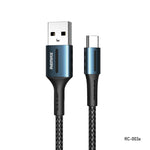Remax 2.4A Barrett 系列充電數據線，長度：1m，Type-C