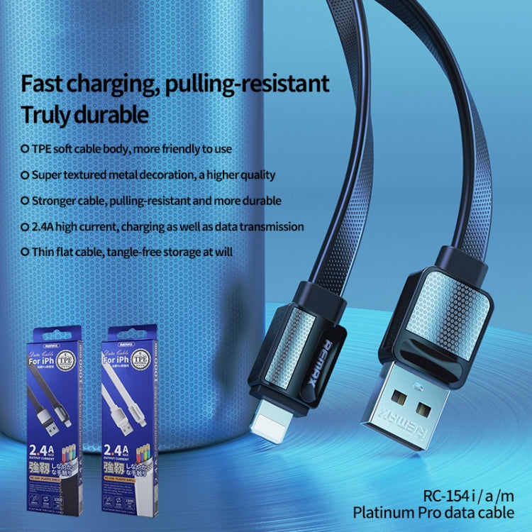Remax 2.4A Platinum Pro 充電數據線，長度：1m，Type-C