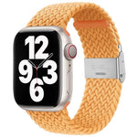 Braided + Stainless Steel Replacement Watchbands For Apple Watch Series 6 & SE & 5 & 4 40mm / 3 & 2 & 1 38mm, For Apple Watch Series 7 41mm / 6 & SE & 5 & 4 40mm, For Apple Watch Series 8&7 41mm / SE 2&6&SE&5&4 40mm / 3&2&1 38mm                        ...