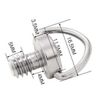 BEXIN LS076 2入 快拆板螺絲 1/4 吋 -20 轉接安裝螺絲，LS076