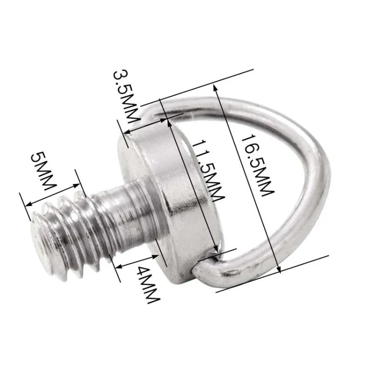 BEXIN LS076 2入 快拆板螺絲 1/4 吋 -20 轉接安裝螺絲，LS076