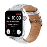 大理石民族風印花皮革錶帶，適用於 Apple Watch Series 6 & SE &、5 & 4 44mm / 3 & 2 & 1 42mm，5 & 4 40mm / 3 & 2 & 1 38mm