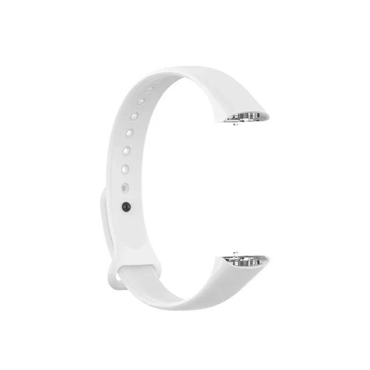 適用於 Samsung Galaxy Fit SM-R370 矽膠光面指甲按鈕替換錶帶