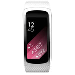 適用於 Samsung Gear Fit2 Pro 矽膠替換錶帶，S，L