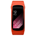 適用於 Samsung Gear Fit2 Pro 矽膠替換錶帶，S，L