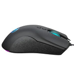 HXSJ A883 7 鍵 6400DPI RGB 燈光機械遊戲有線滑鼠