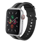 矽膠可替換錶帶，適用於 Apple Watch Ultra 49mm / Series 8&7 45mm / SE 2&6&SE&5&4 44mm / 3&2&1 42mm，適用於 Apple Watch Series 8&7 41mm / SE 2&6&SE&5&4 40mm / 3&2&1 38mm，適用於 Apple Watch Series 7 45mm / 6 & SE & 5 & 4 44mm / 3 & 2 & 1 42mm