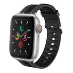 矽膠可替換錶帶，適用於 Apple Watch Ultra 49mm / Series 8&7 45mm / SE 2&6&SE&5&4 44mm / 3&2&1 42mm，適用於 Apple Watch Series 8&7 41mm / SE 2&6&SE&5&4 40mm / 3&2&1 38mm，適用於 Apple Watch Series 7 45mm / 6 & SE & 5 & 4 44mm / 3 & 2 & 1 42mm