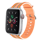 矽膠可替換錶帶，適用於 Apple Watch Ultra 49mm / Series 8&7 45mm / SE 2&6&SE&5&4 44mm / 3&2&1 42mm，適用於 Apple Watch Series 8&7 41mm / SE 2&6&SE&5&4 40mm / 3&2&1 38mm，適用於 Apple Watch Series 7 45mm / 6 & SE & 5 & 4 44mm / 3 & 2 & 1 42mm