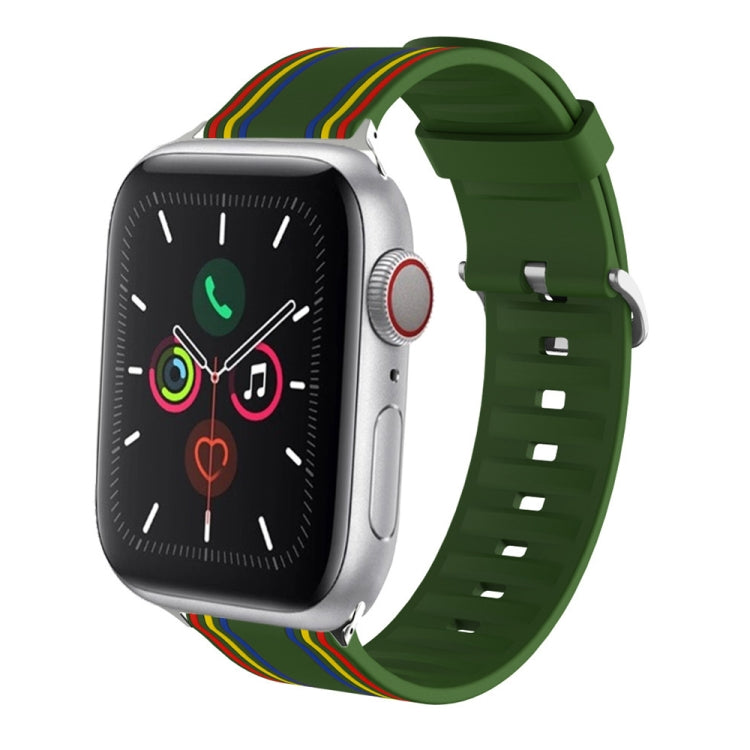 矽膠可替換錶帶，適用於 Apple Watch Ultra 49mm / Series 8&7 45mm / SE 2&6&SE&5&4 44mm / 3&2&1 42mm，適用於 Apple Watch Series 8&7 41mm / SE 2&6&SE&5&4 40mm / 3&2&1 38mm，適用於 Apple Watch Series 7 45mm / 6 & SE & 5 & 4 44mm / 3 & 2 & 1 42mm