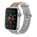 矽膠可替換錶帶，適用於 Apple Watch Ultra 49mm / Series 8&7 45mm / SE 2&6&SE&5&4 44mm / 3&2&1 42mm，適用於 Apple Watch Series 8&7 41mm / SE 2&6&SE&5&4 40mm / 3&2&1 38mm，適用於 Apple Watch Series 7 45mm / 6 & SE & 5 & 4 44mm / 3 & 2 & 1 42mm