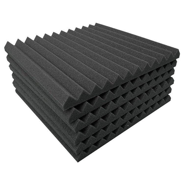 30x30x2.5cm三角槽風格錄音室鼓組錄影室隔音板消音棉，6個，10個，12個，20個，24個