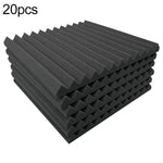 30x30x2.5cm三角槽風格錄音室鼓組錄影室隔音板消音棉，6個，10個，12個，20個，24個
