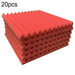 30x30x2.5cm三角槽風格錄音室鼓組錄影室隔音板消音棉，6個，10個，12個，20個，24個