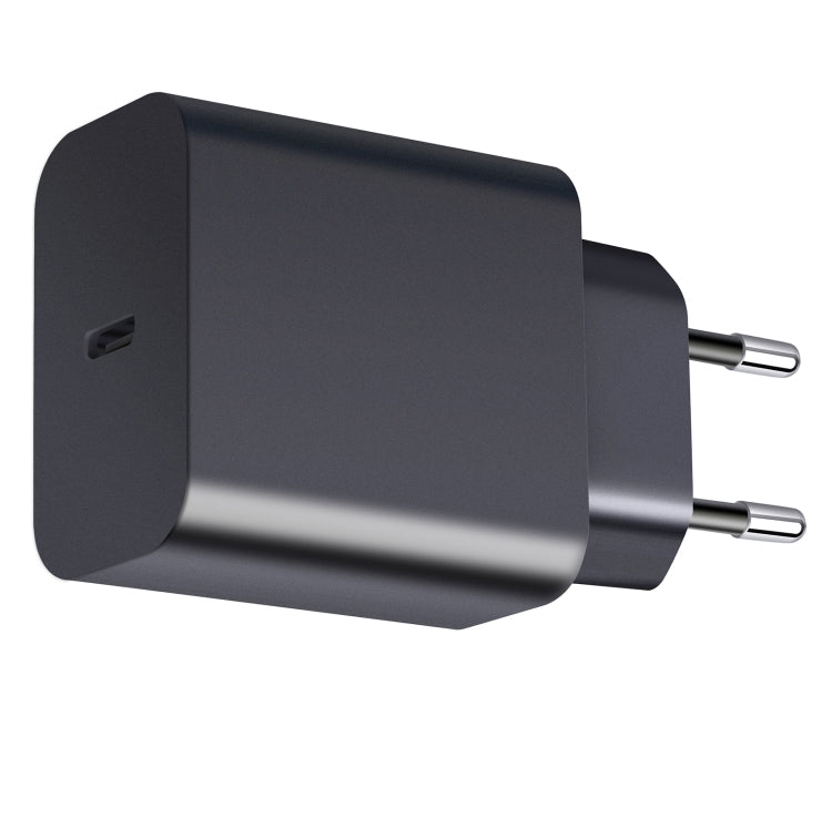 XY PD 25W USB-C / Type-C 單埠旅行充電器，適用三星裝置快速充電，歐規插頭