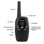 1對RETEVIS RT628 0.5W美國頻率462.550-467.7125MHz 22頻道手持兒童對講機，RT628（黑色）、RT628（白色）、RT628（紅色）