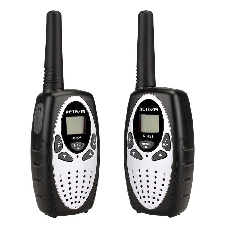 1對RETEVIS RT628 0.5W美國頻率462.550-467.7125MHz 22頻道手持兒童對講機，RT628（黑色）、RT628（白色）、RT628（紅色）