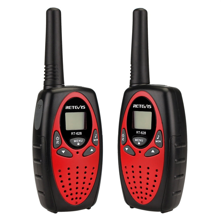 1對RETEVIS RT628 0.5W美國頻率462.550-467.7125MHz 22頻道手持兒童對講機，RT628（黑色）、RT628（白色）、RT628（紅色）