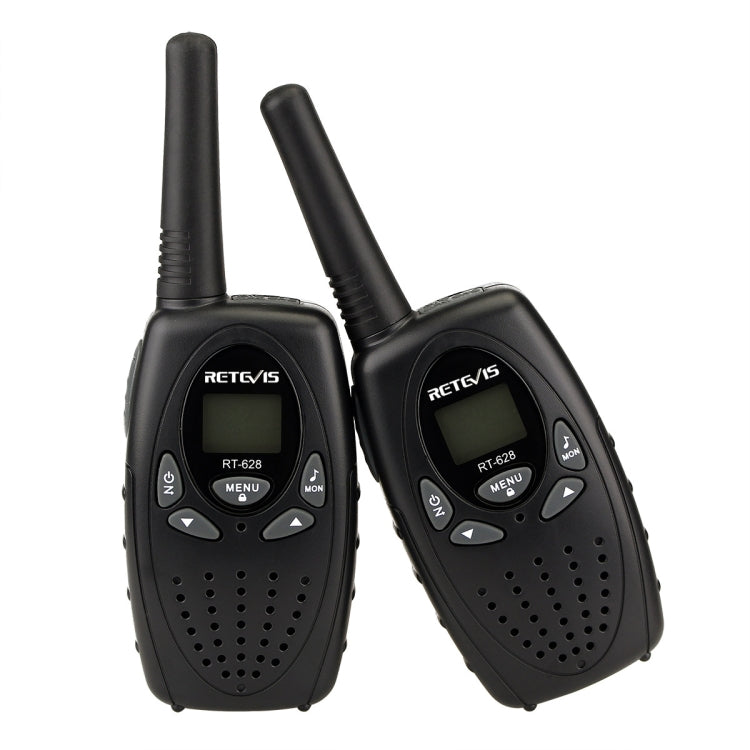 1對RETEVIS RT628 0.5W歐盟頻率446MHz 8頻道手持兒童對講機，RT628（黑色）、RT628（白色）、RT628（紅色）