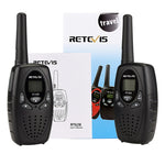 1對RETEVIS RT628 0.5W歐盟頻率446MHz 8頻道手持兒童對講機，RT628（黑色）、RT628（白色）、RT628（紅色）